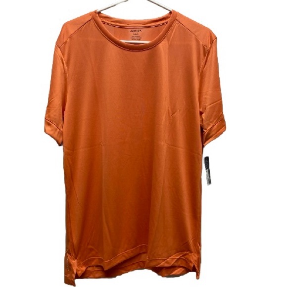 Jockey Other - Jockey mens sz Large crewneck athletic shirt orange short sleeve new with tags